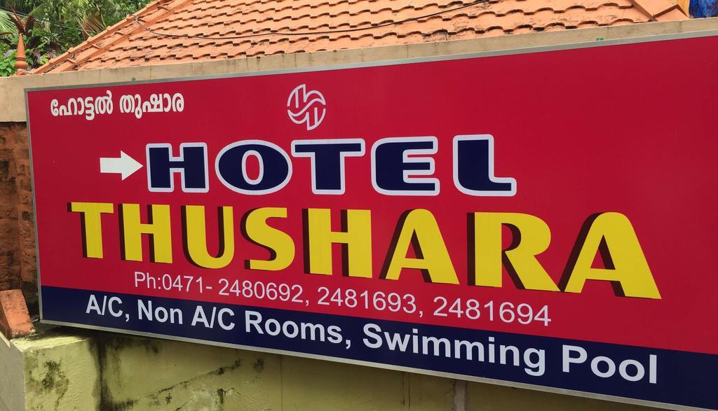 Hotel Thushara Kovalam Esterno foto